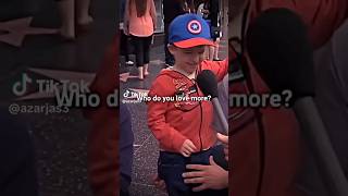 Who do you love more your mommy or your Daddy #mommy #dad