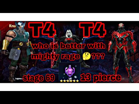odin T4 vs black bolt T4 in wbl knull stage 69 mff