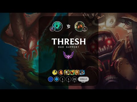 Thresh Support vs Nautilus - EUW Master Patch 13.3