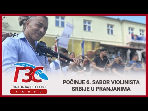 PRATITE UŽIVO - POČINJE 6. SABOR VIOLINISTA SRBIJE U PRANJANIMA