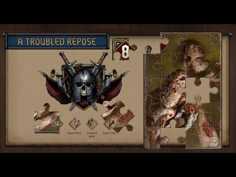 Thronebreaker: The Witcher Tales (Puzzle) - A Troubled Repose (Monastic Cemetery).
