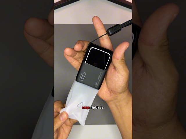 Vídeo relacionado con INIU Power Bank, Pequeño 45W Carga Rápida 10000mAh USB C Bateria Externa