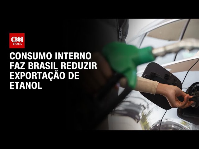 Aumento da demanda: Consumo interno faz Brasil reduzir exportação de Etanol | CNN NOVO DIA