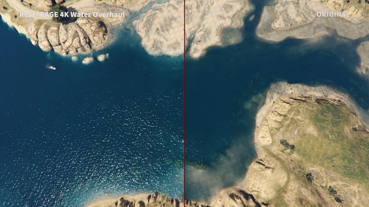 Real | RAGE V - 4K Water Overhaul 1.5 - GTA 5