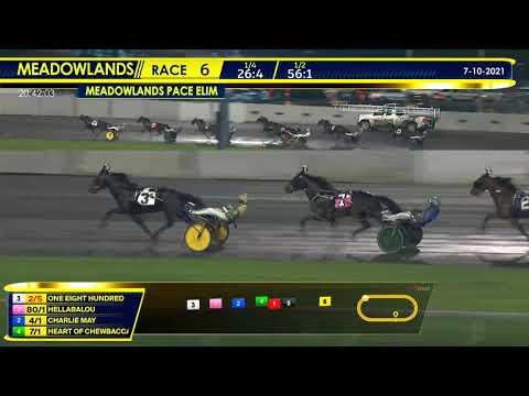 July 10, 2021 - Meadowlands Pace Elimination 1