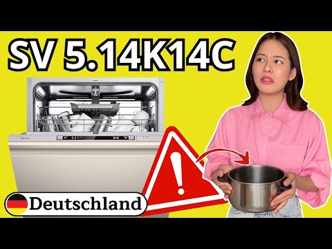 Midea SV 5 14K14C Geschirrspüler ( (WARNUNG!) )   Midea Spülmaschine Vollintegriert 60cm