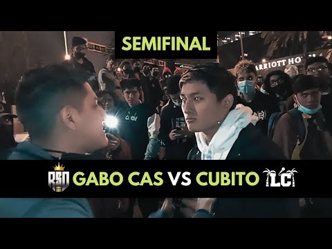 GABO CAS (Rapsodia) vs CUBITO (Larcolectivo) - Semifinal | Cruce de colectivos