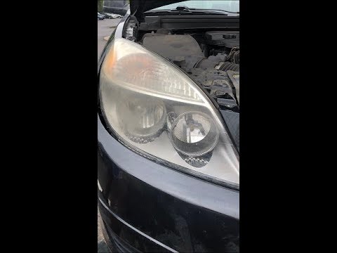 CHANGE SATURN AURA 08 HEADLIGHT BULB(((( NO BUMPER REMOVAL))))!!!!!--