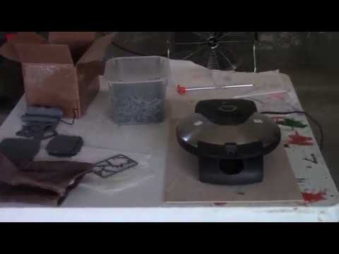 Melting Sprue into Panels