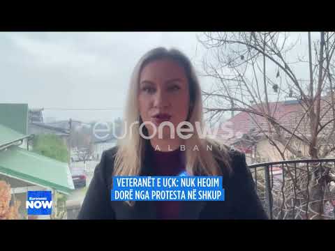 Protesta për ish-krerët e UÇK në Shkup! Gazetarja: Ja cilat parti shqiptare do e mbështesin