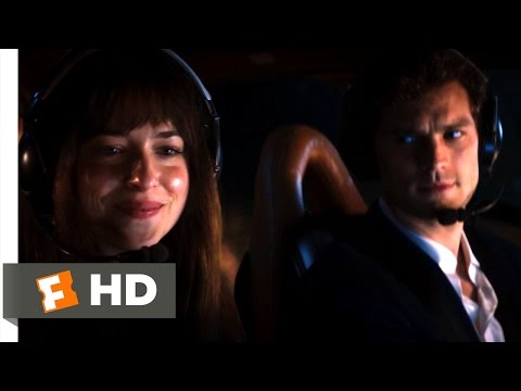 Fifty Shades of Grey (5/10) Movie CLIP - Helicopter Ride (2015) HD