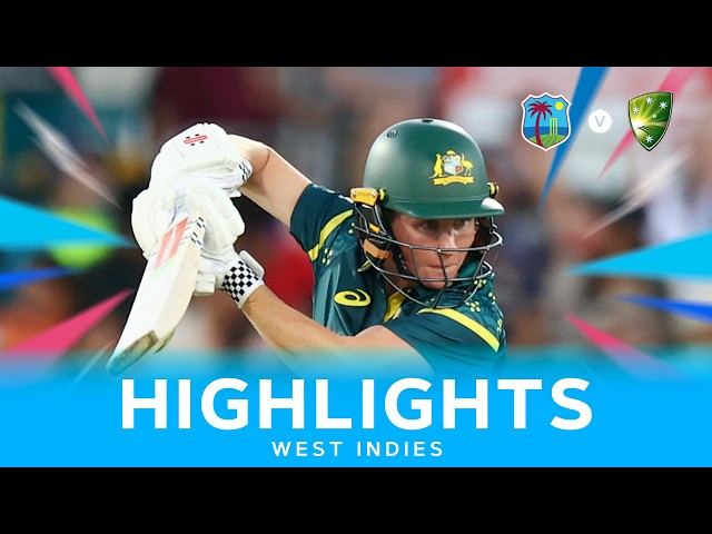 Mooney Magic And King Class | Extended Highlights | West Indies v Australia | 1st T20 Mooney Magic And King Class | Extended Highlights | West Indies v Australia | 1st T20