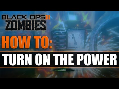 BO3 Zombies - How to turn on Power/Electricity in Shadow of Evil (Tutorial)