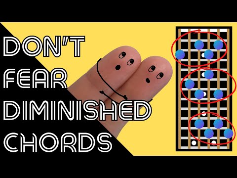 This DIMINISHED TRICK will TRANSFORM your chord progressions | Diminished Passing Chords on Guitar