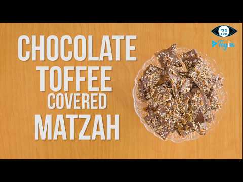 Tayim: Chocolate toffee matzah