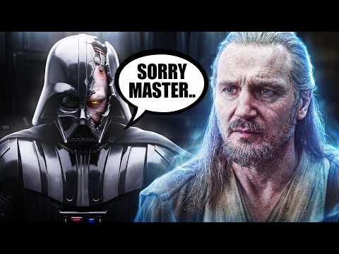 The ONLY Time Qui-Gon's Force Ghost Spoke With Darth Vader