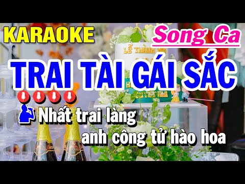 Trai Tài Gái Sắc Karaoke Nhạc Sống SONG CA ( Nhạc đám cưới ) - Beat Huỳnh Lê