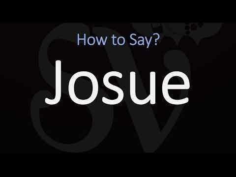 How to Pronounce Josue? (CORRECTLY)