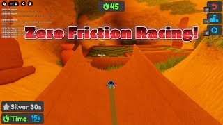 Zero Friction Racing! (Roblox Super Golf)