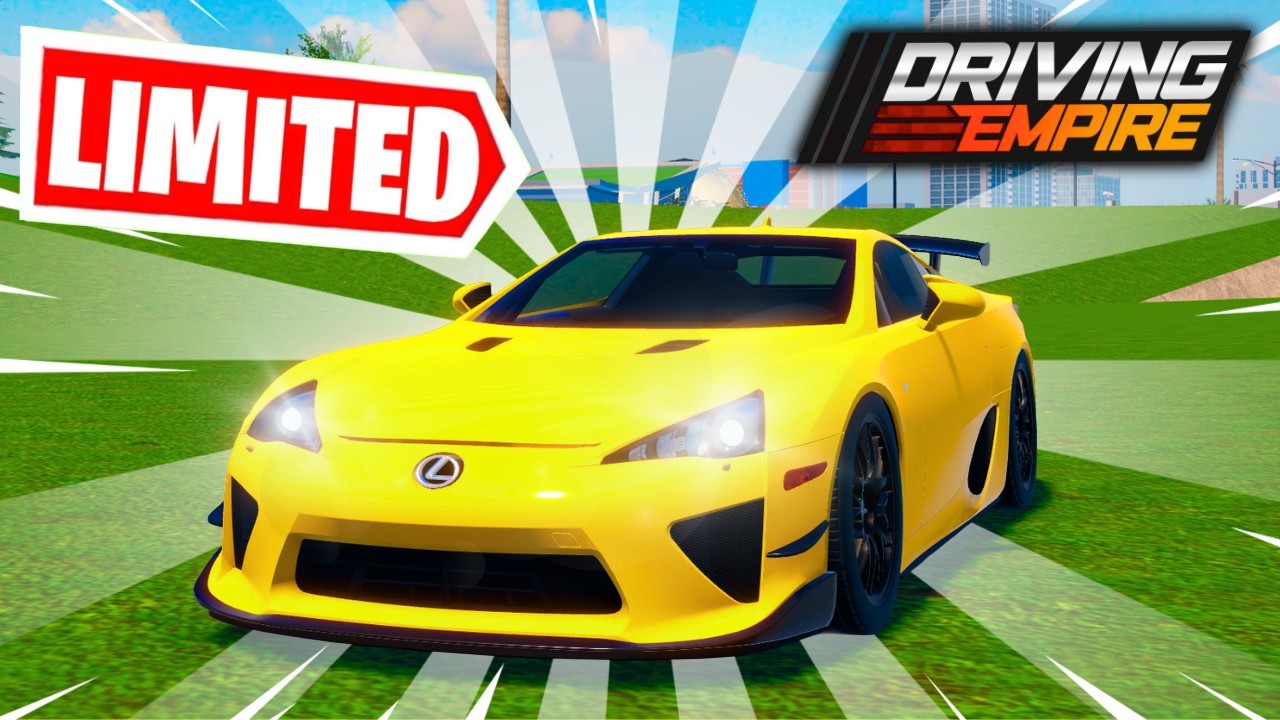 NEW Limited & Lexus Update In Driving Empire!