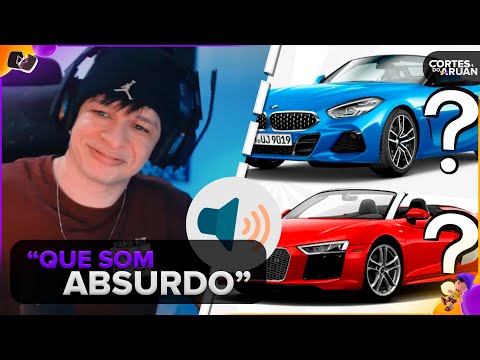 ARUAN REAGE: ADIVINHE O CARRO PELO SOM (TURBOTEC CAR QUIZ) - Cortes do Aruan
