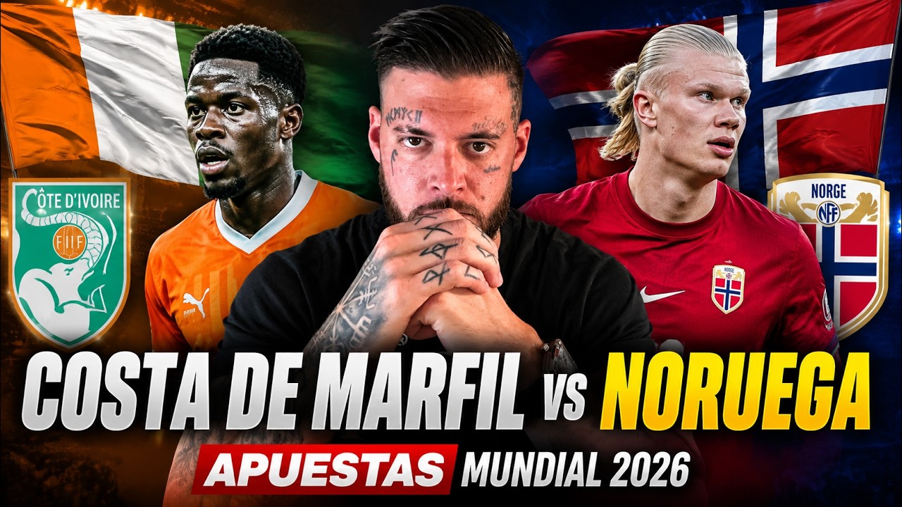 💰 COSTA DE MARFIL vs NORUEGA - Apuestas Mundial 2026