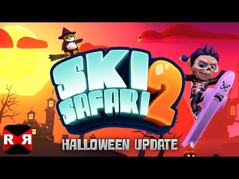 Ski Safari 2 - Halloween Update - Ski on the Monster Mountain