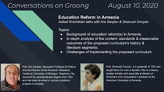 Education Reform in Armenia - (Ep #7) - 08/10/2020