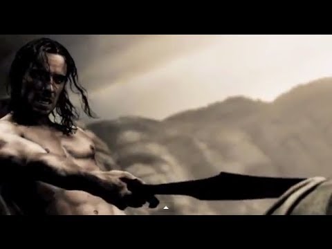 300 (3/5) Best Movie Quote - Fight in the Shade (2006)