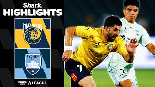 Central Coast Mariners v Sydney FC | SHARK HIGHLIGHTS | Isuzu UTE A-League 2025-26 | Round 7