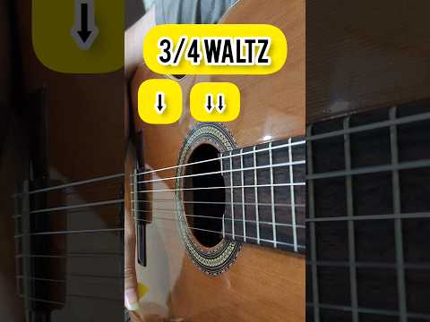 Waltz rhythm 3/4 🎸                      #guitar #guitarcover #guitarist