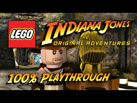 LEGO Indiana Jones: The Original Adventures (PC) - Full Game 100% Longplay (No Commentary)