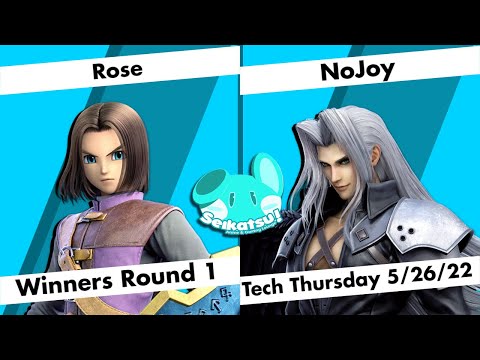 Rose (Hero) vs NoJoy (Sephiorth) - WR1 - Tech Thursday 5/26/22 - Seikatsu