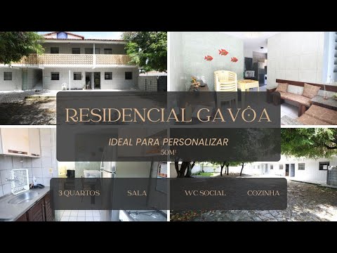 Residencial Gavôa - 3 quartos - Térreo - Camboinha - Cabedelo - Paraíba