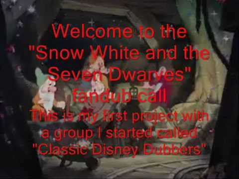Snow White Auditions :OPEN: