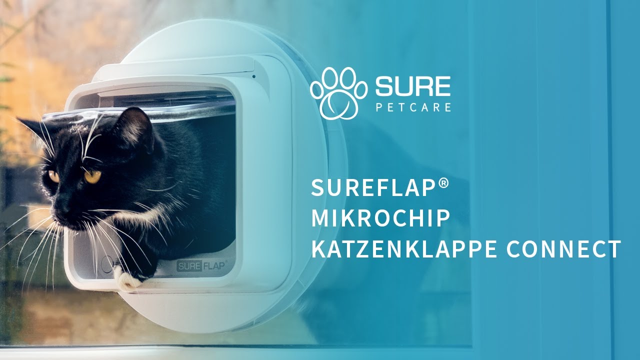 SureFlap Freilauftür Connect mit Mikrochip-Erkennung