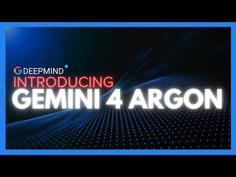 Gemini 4 Argon Is Google's Most Powerful AI Model + Early Tests!