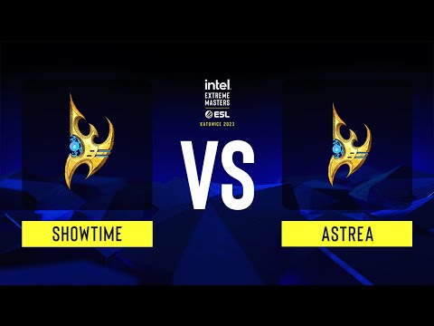SC2 - ShoWTimE vs Astrea - IEM Katowice 2023 - Group B