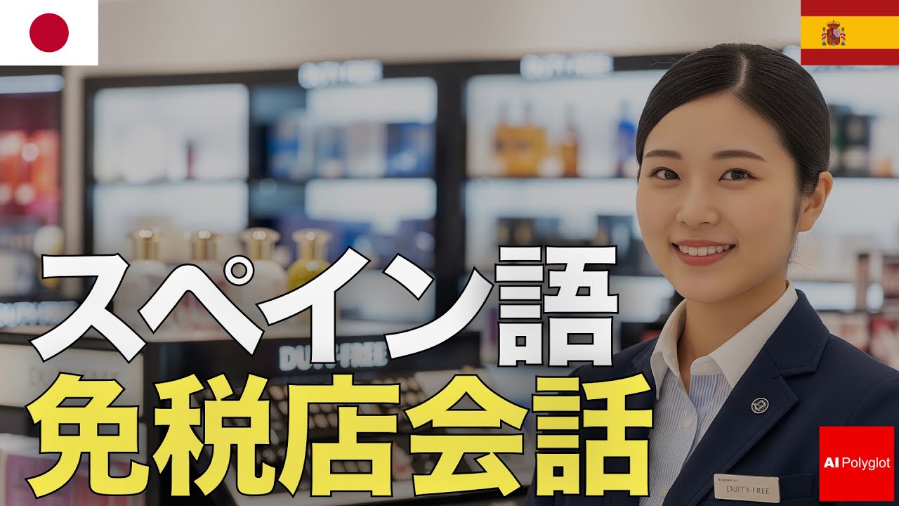 スペイン語免税店会話 | 音声学習 | リスニング episode artwork
