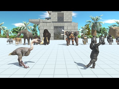 ANCIENT MAMMALS VS MUTANT PRIMATES - Animal Revolt Battle Simulator