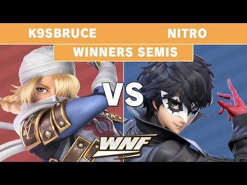 WNF 4.2 - K9sbruce (Sheik) vs Nitro (Joker) Winners Semi Finals - Smash Ultimate