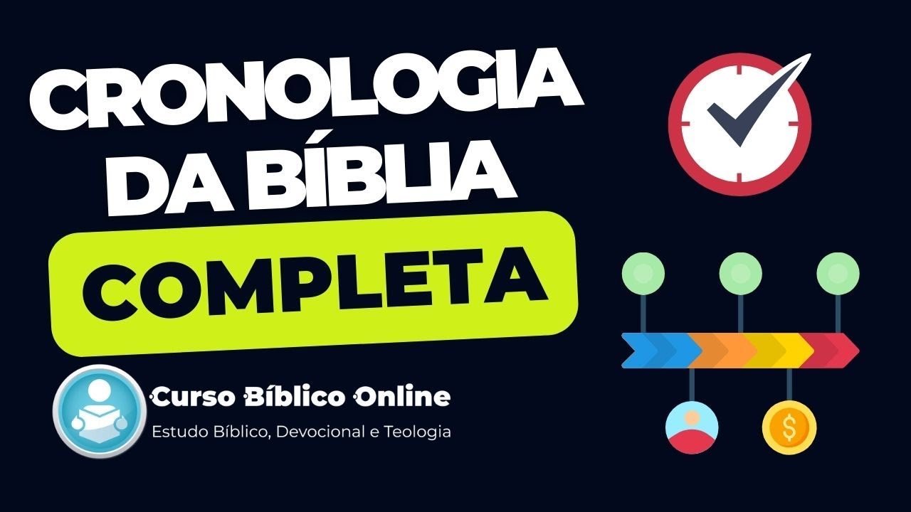 CRONOLOGIA BÍBLICA COMPLETA !