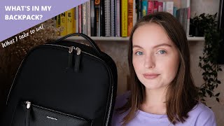 WHAT'S IN MY BAG - UNI EDITION 2021
