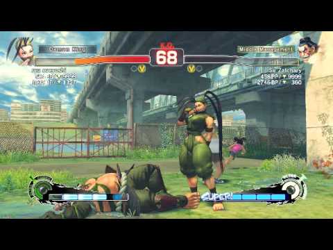 Ultra Street Fighter IV battle: Ibuki vs E. Honda