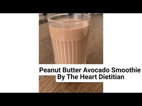 Peanut Butter Avocado Smoothie