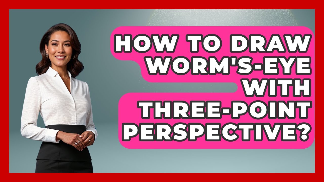 How To Draw Worm's-eye With Three-point Perspective? - The Virtual Art Desk