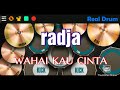 radja wahai kau cinta real drum