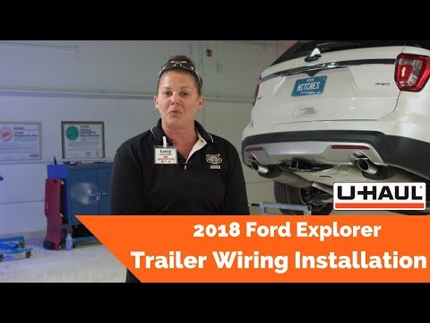 2018 Ford Explorer Trailer Wiring Installation