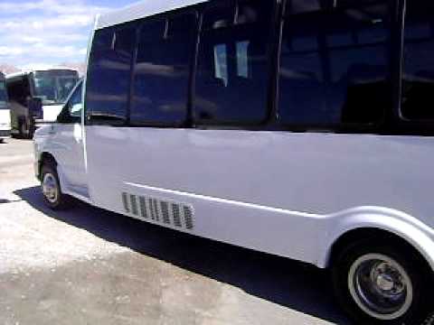 New bus sales like this 24 passenger rear luggage shuttle bus are always available.