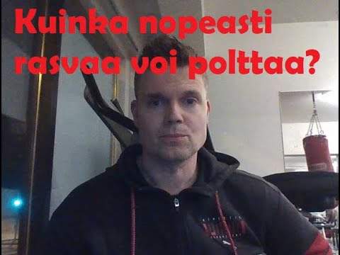 Kuinka nopeasti rasvaa voi polttaa? -Timo Haikarainen